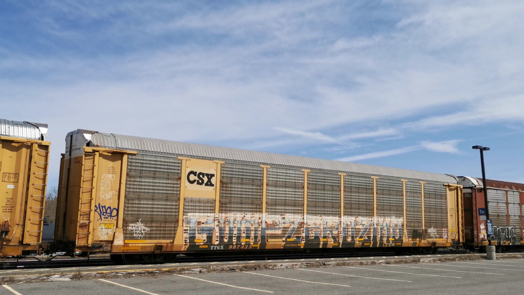 CSXT B12306 (Body) TTGX 987433 (Flat)